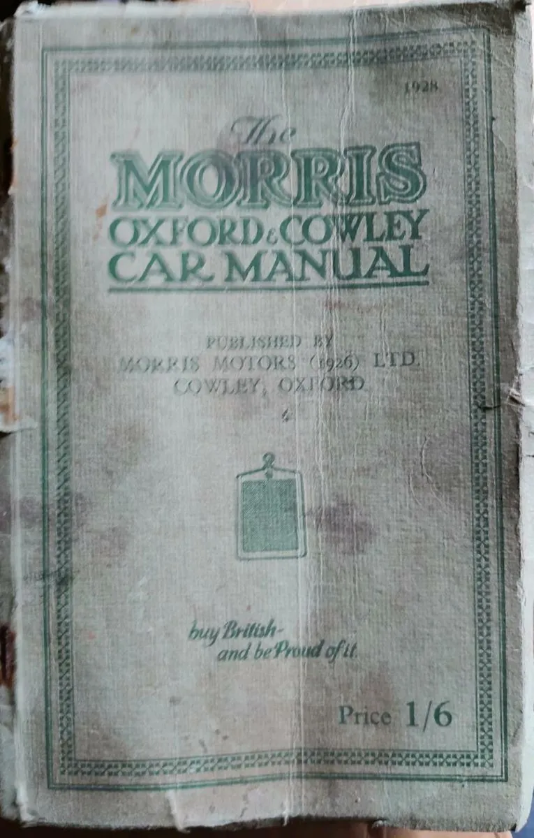 VINTAGE CAR MANUALS - Image 1