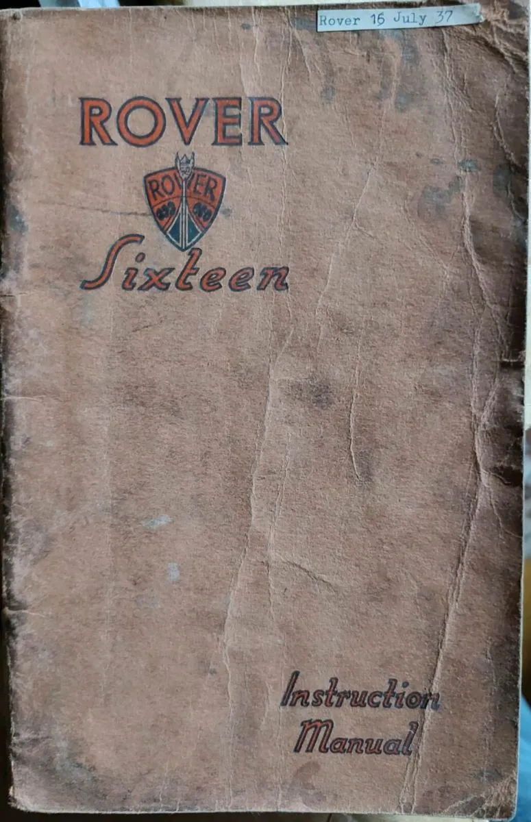 VINTAGE CAR MANUALS - Image 4