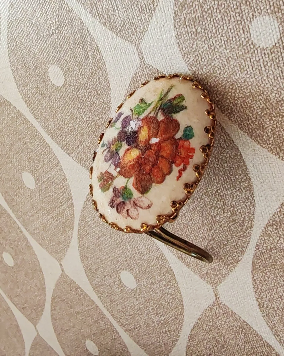 Antique scarf clip - Image 2
