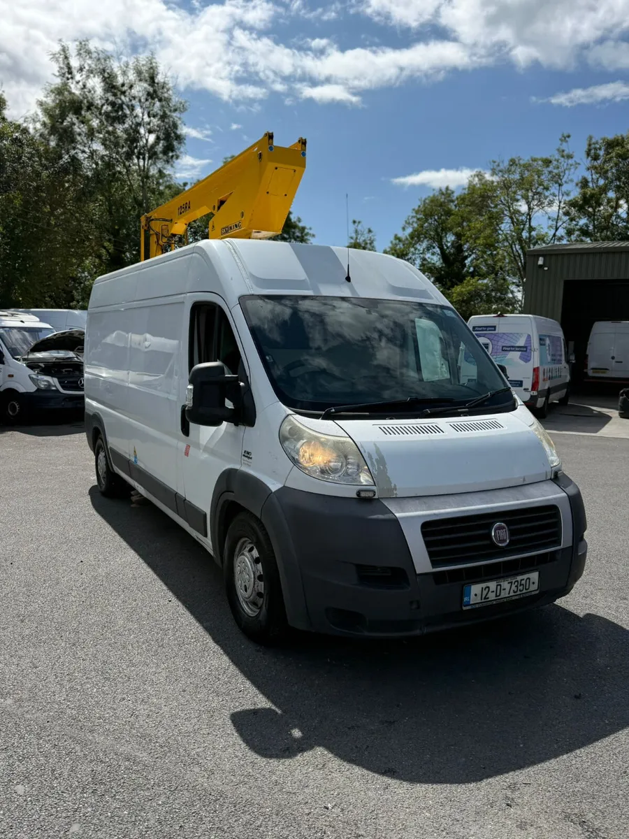 Fiat Ducato 2012 HOIST CHERRY PICKER FRESH DOE - Image 1