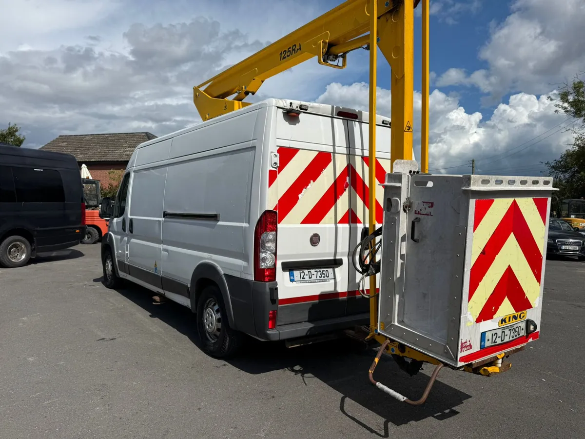 Fiat Ducato 2012 HOIST CHERRY PICKER FRESH DOE - Image 2