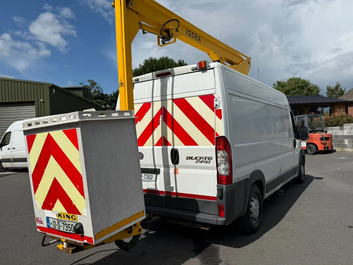 Fiat Ducato 2012 HOIST CHERRY PICKER FRESH DOE - Image 3