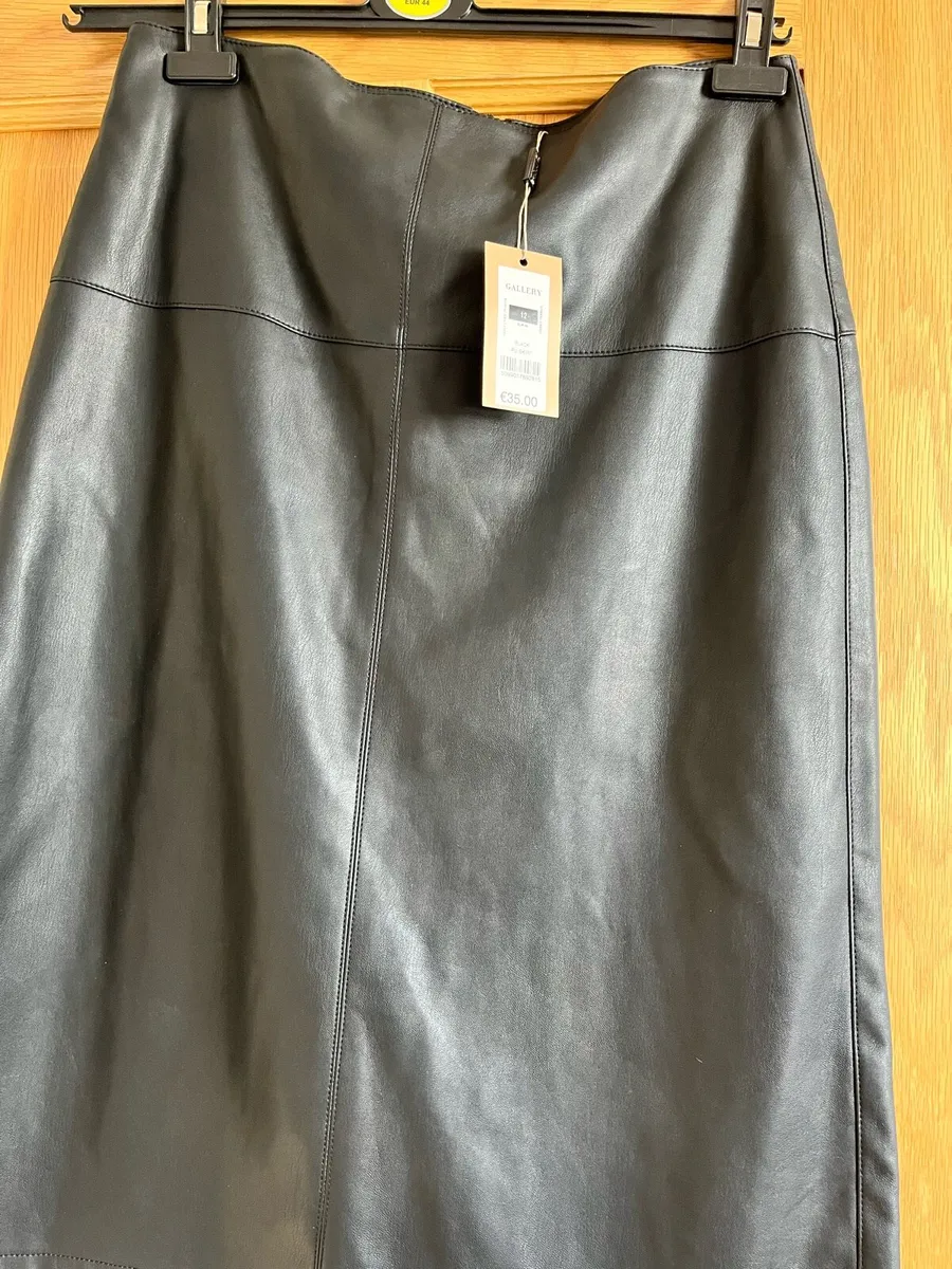 PU black skirt - Image 2