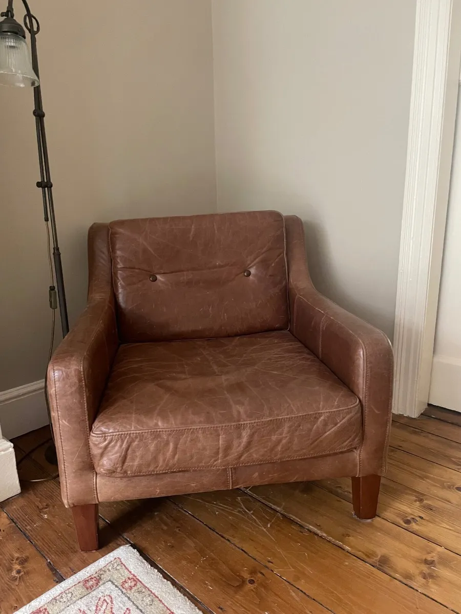 Leather armchair - Image 2