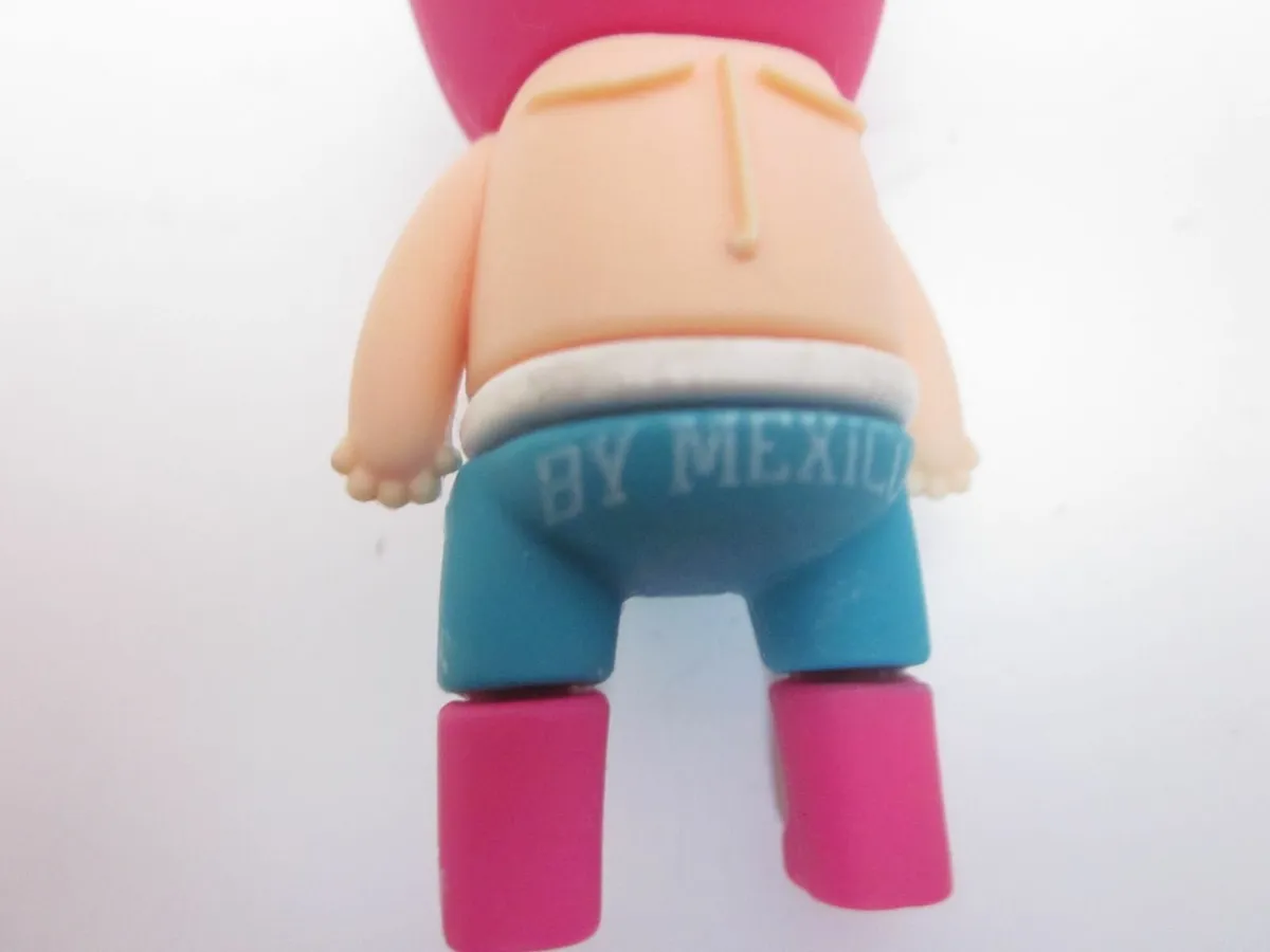 3D Mexican Luchador Wrestler PVC Keyring - Image 4