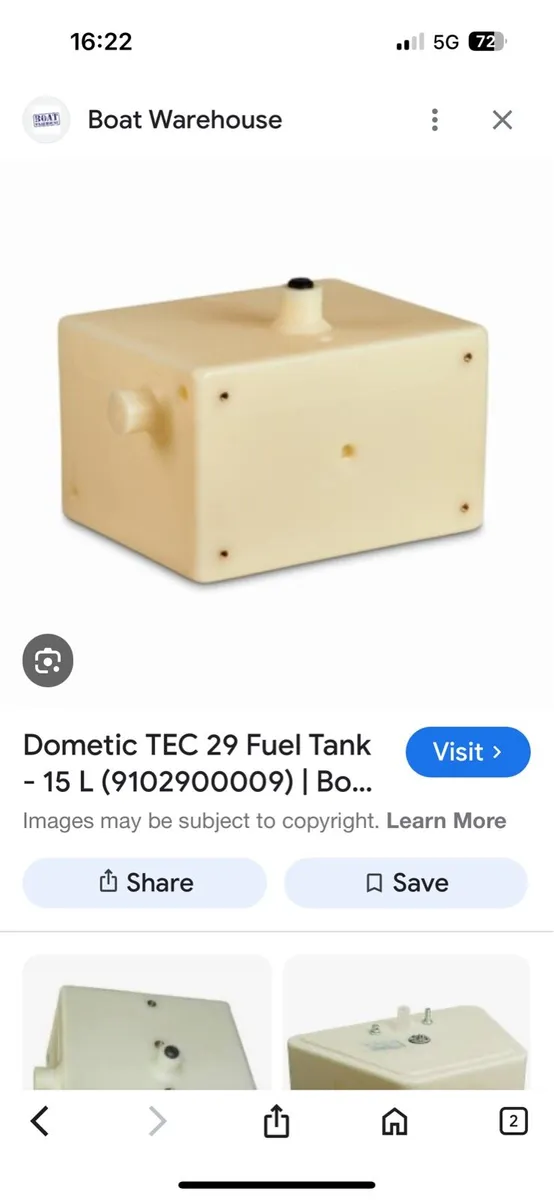 Horse Lorry Generator Fuel Tank. - Image 1