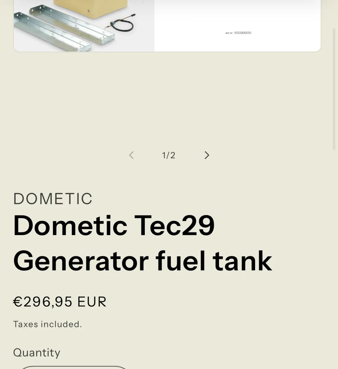 Horse Lorry Generator Fuel Tank. - Image 3