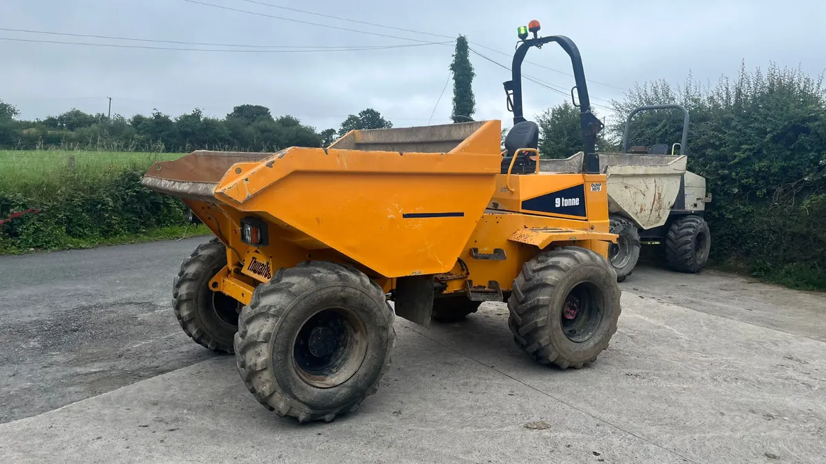 2019 Thwaites 9 tonne dumper - Image 1