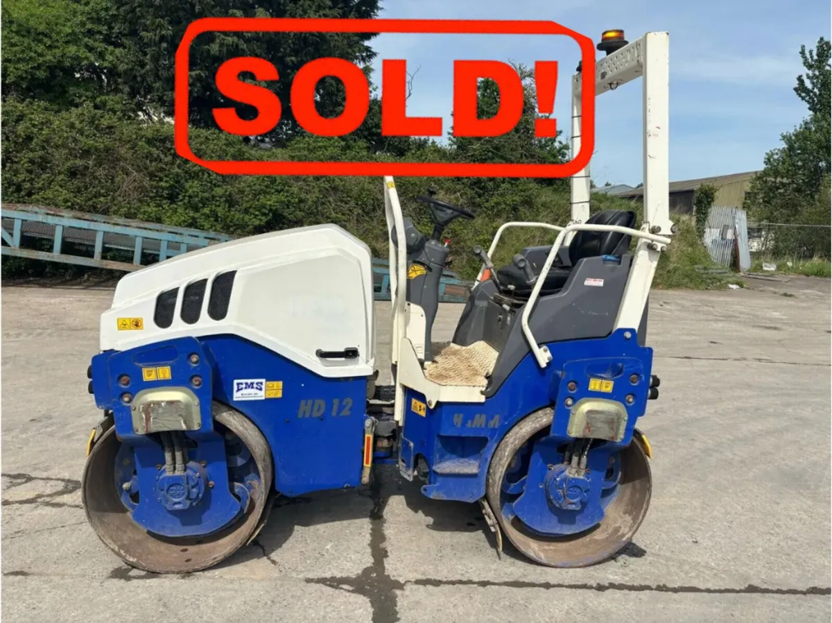 HAMM HD12 Roller - Image 1