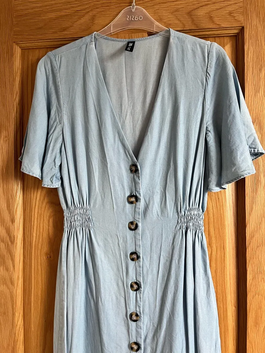 Soft denim dress - Image 1