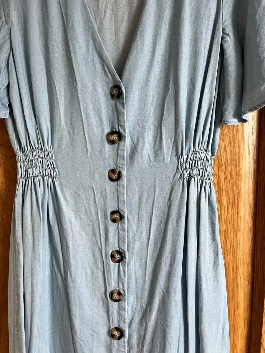 Soft denim dress - Image 2