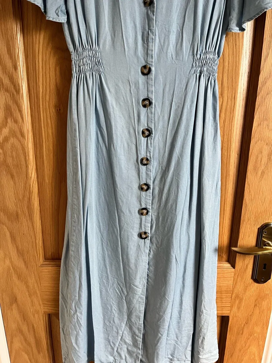 Soft denim dress - Image 3