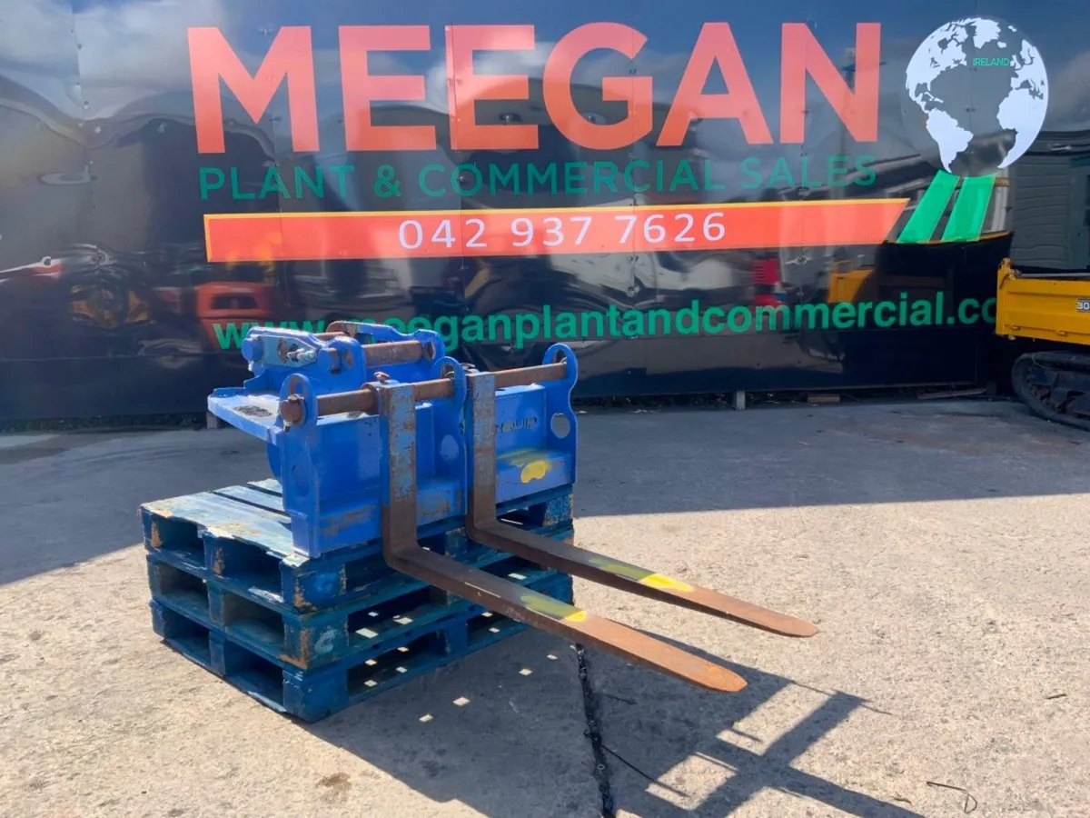 CONQUIP PALLET FORK  80mm ATTACHMENT.....4086. - Image 1