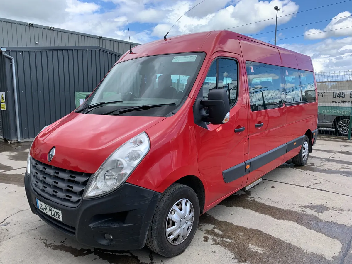 2013 RENAULT MASTER 17 SEATER MINI BUS FOR AUCTION - Image 1
