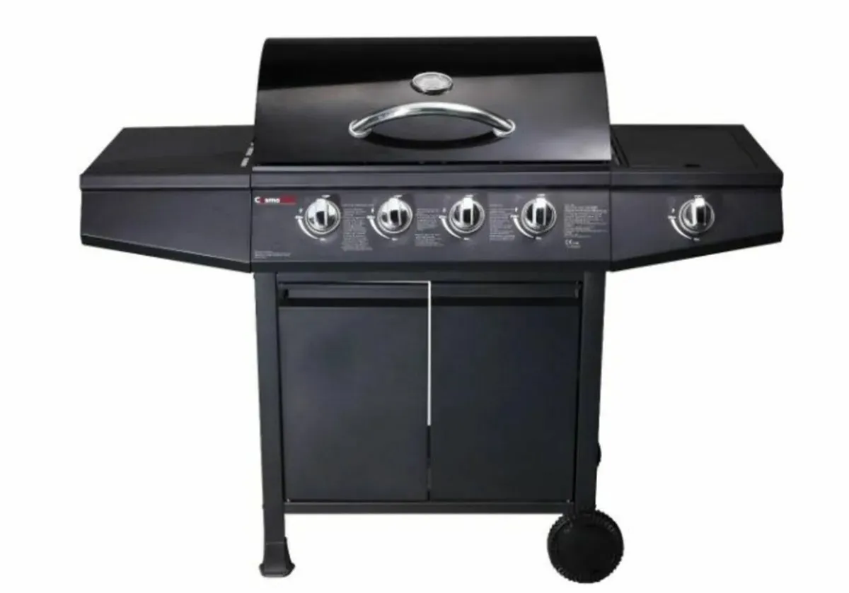 Garden Grill with 4+1 Gas Burners Outdoor Barbecue - Image 4