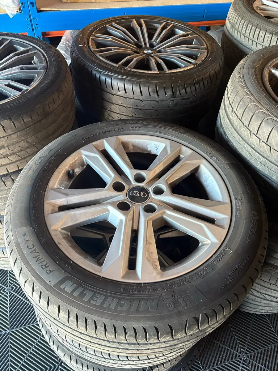 Audi 17 inch alloys 215/55/17 - Image 1