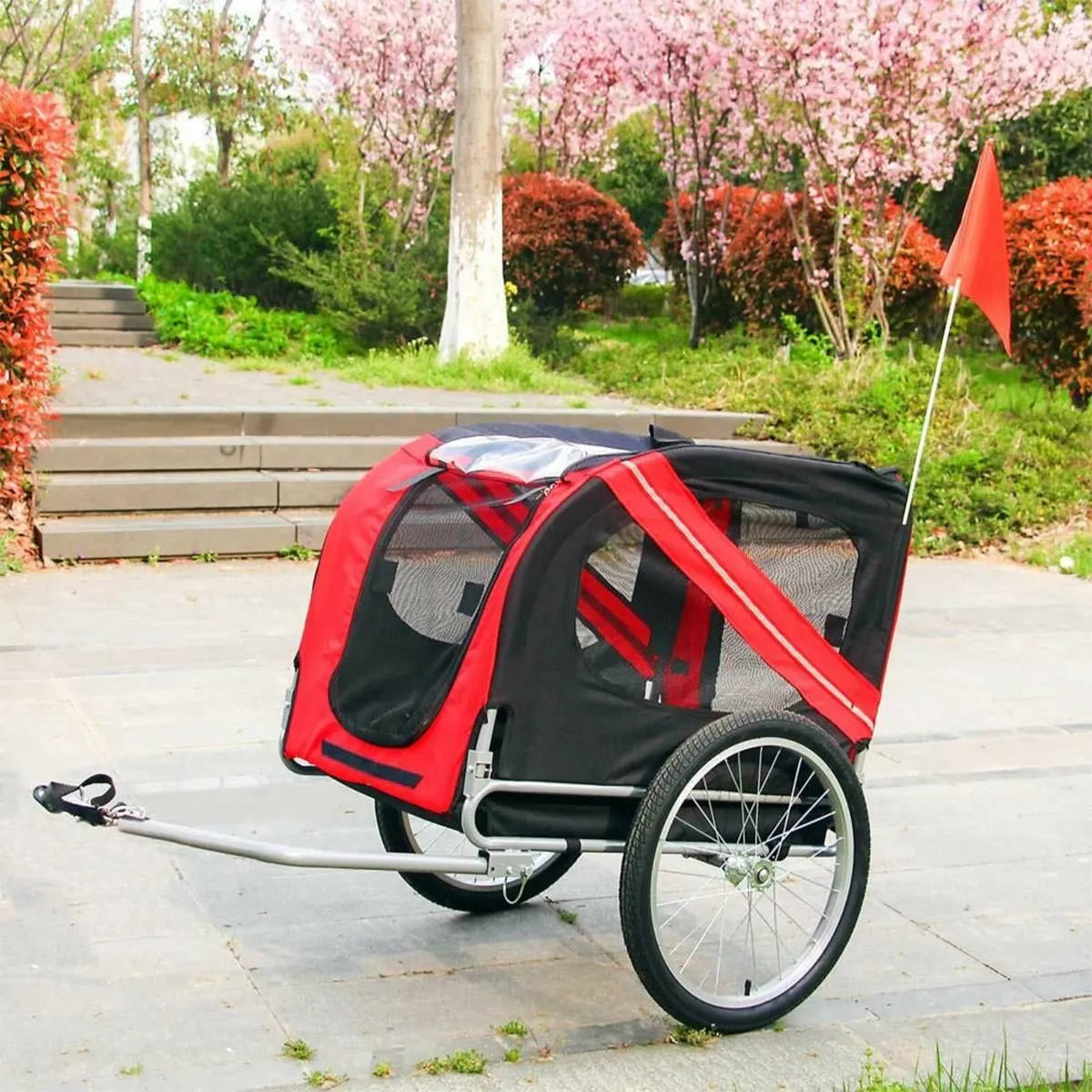 Dog Bicycle Trailer with Fly Screen ..Free Deliver - Image 1