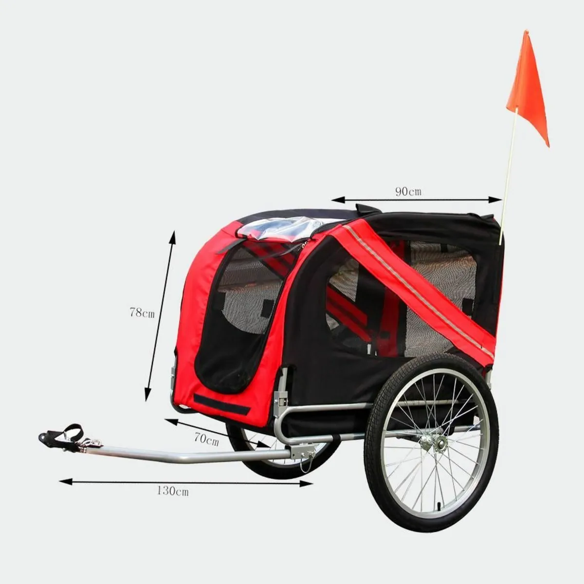 Dog Bicycle Trailer with Fly Screen ..Free Deliver - Image 4