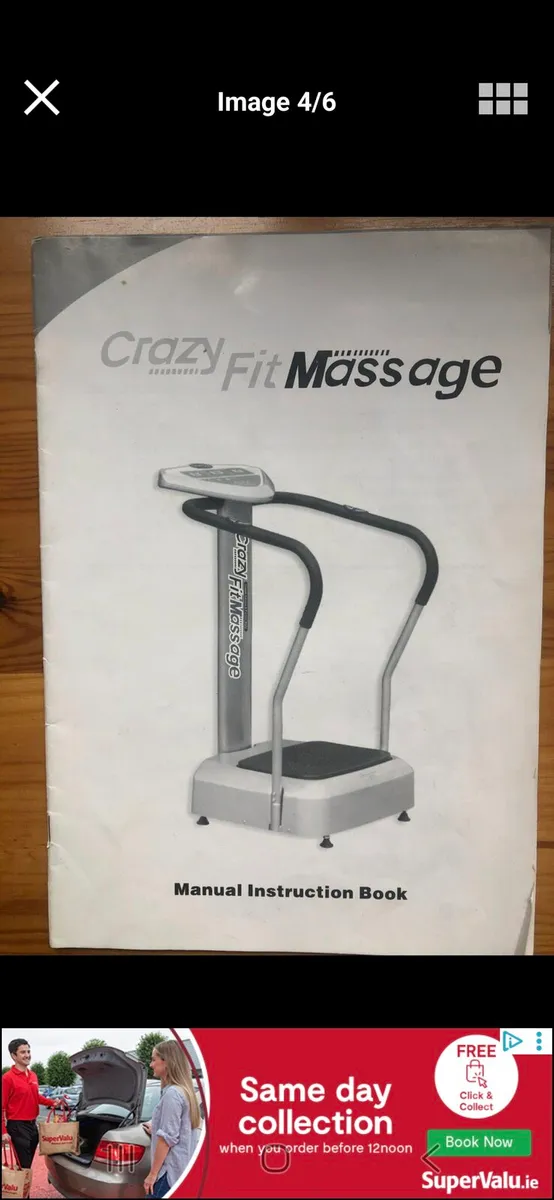 Crazy Fit Massage whole body Vibrating Plate - Image 1