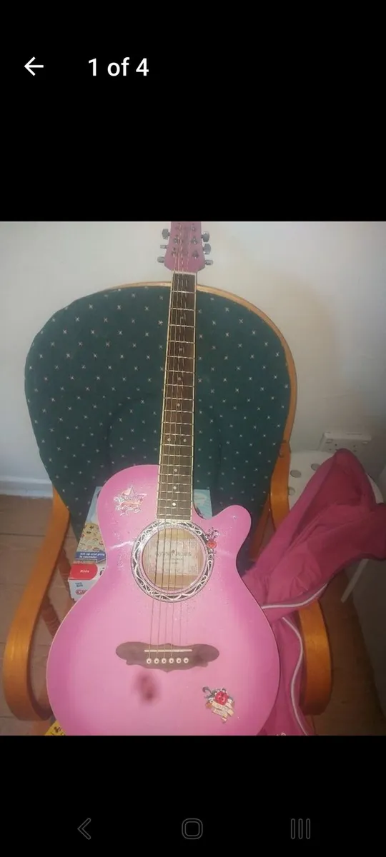Gypsy rose accoustic guitar - Image 1