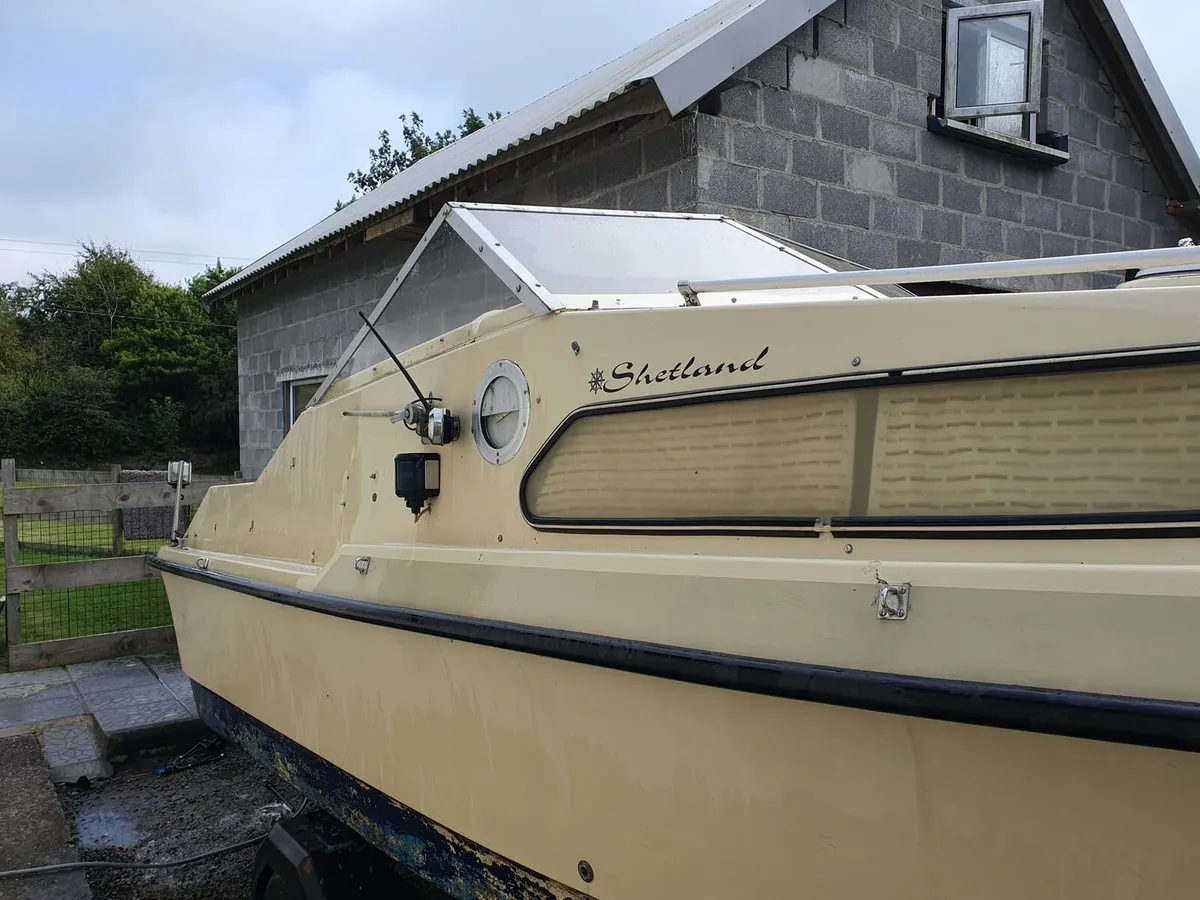 Shetland 570 cruiser boat for sale - Image 1