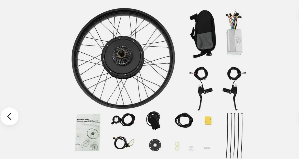 Electric fat bike conversion kit - Image 1