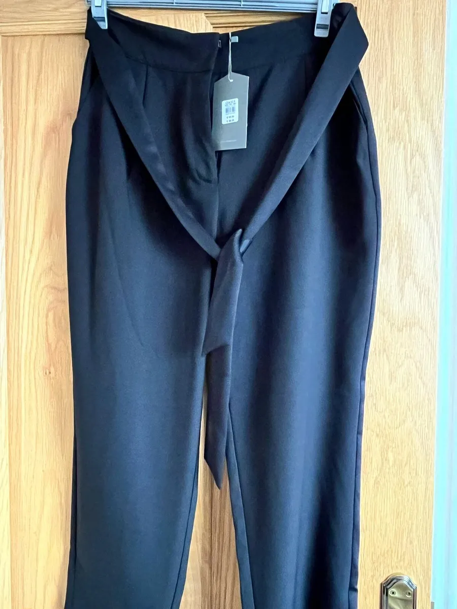 Oasis black trousers 12s - Image 1