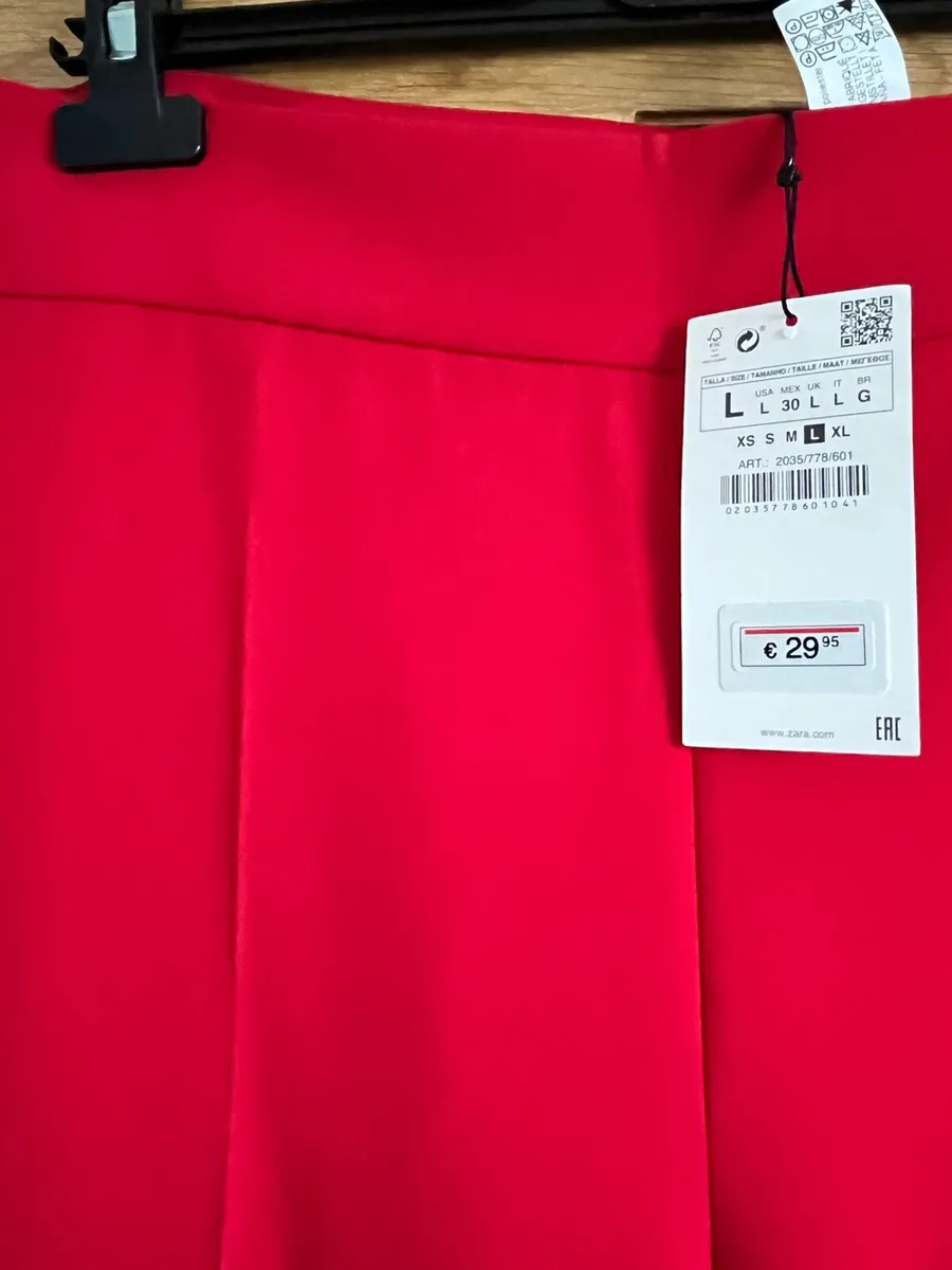 Red wide trousers - Image 3