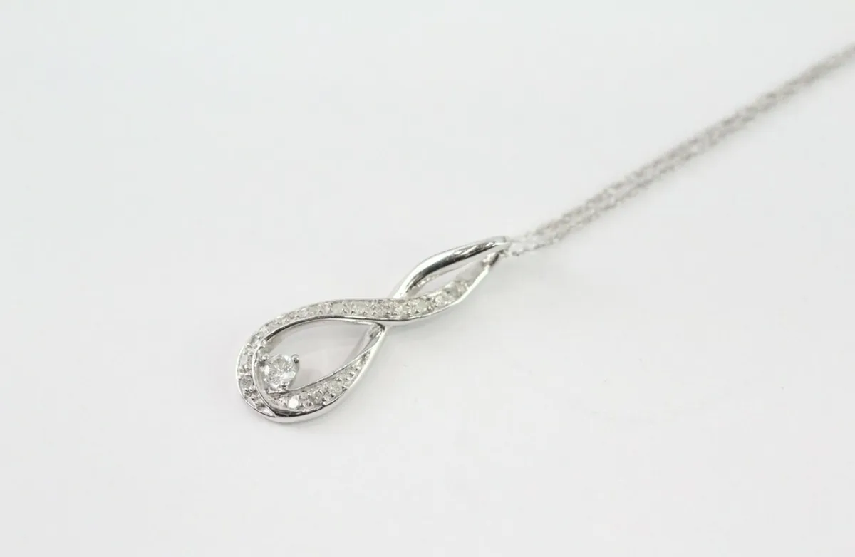 White gold necklace - Image 2