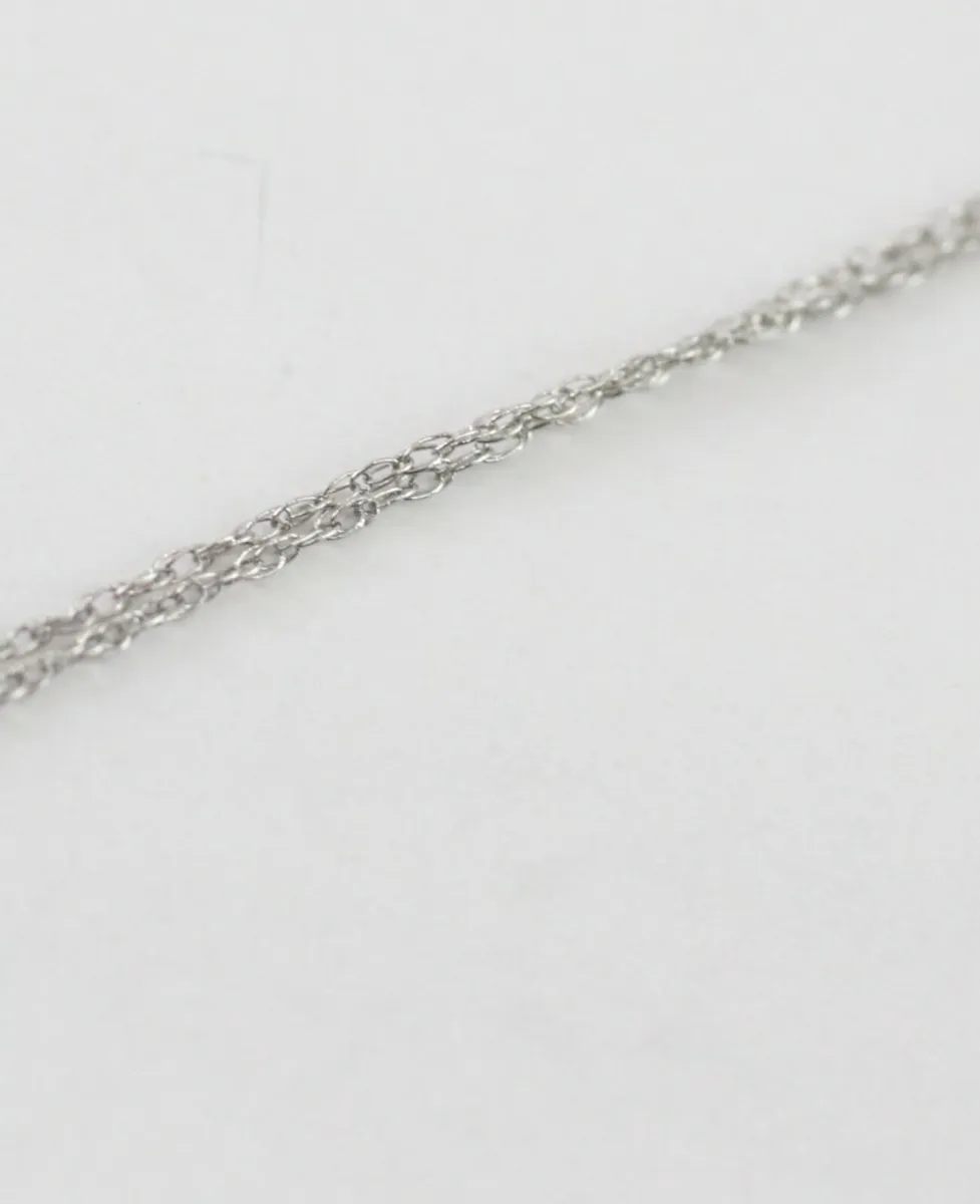 White gold necklace - Image 4