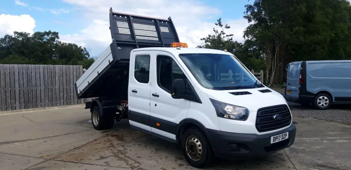 Ford transit 350 tipper crew cab. - Image 1