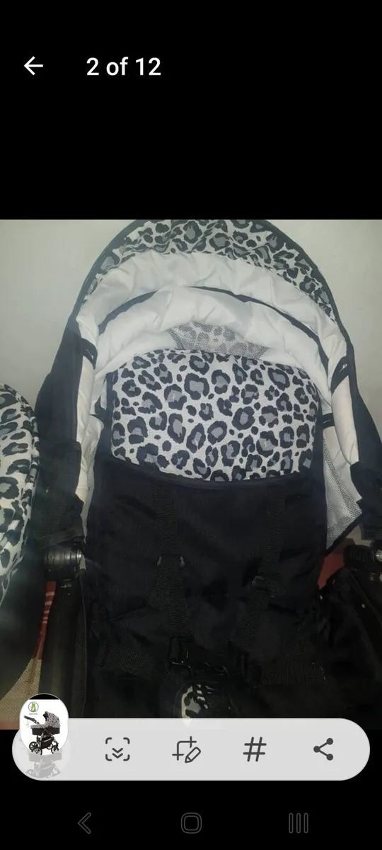 New buggy with carrycot - Image 3