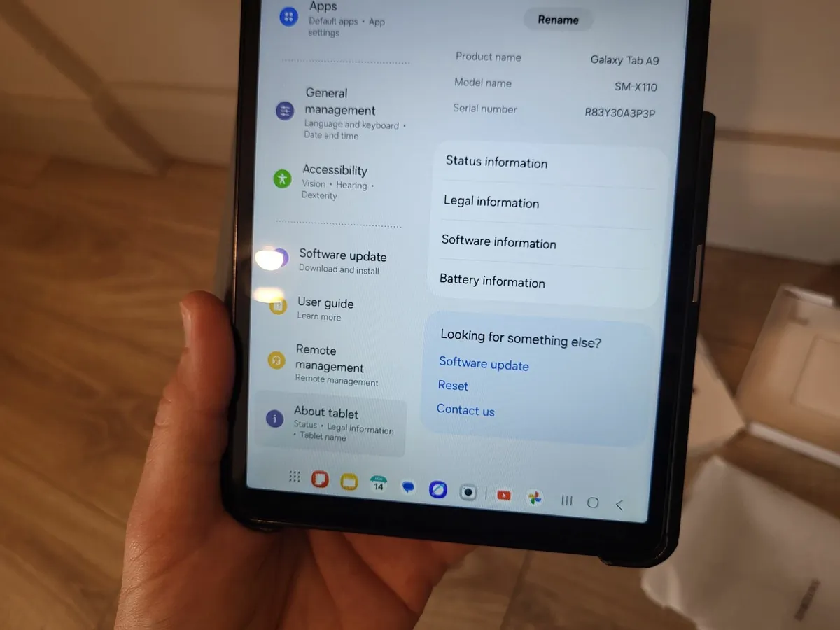 Tablet Samsung a9 64gb, 8,7" screen. - Image 4
