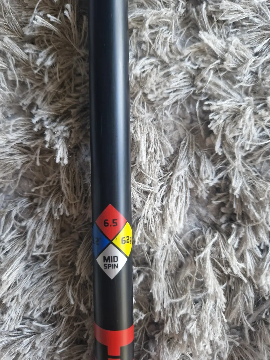 Hzrdus Red 6.5 driver shaft Taylormade adaptor - Image 1