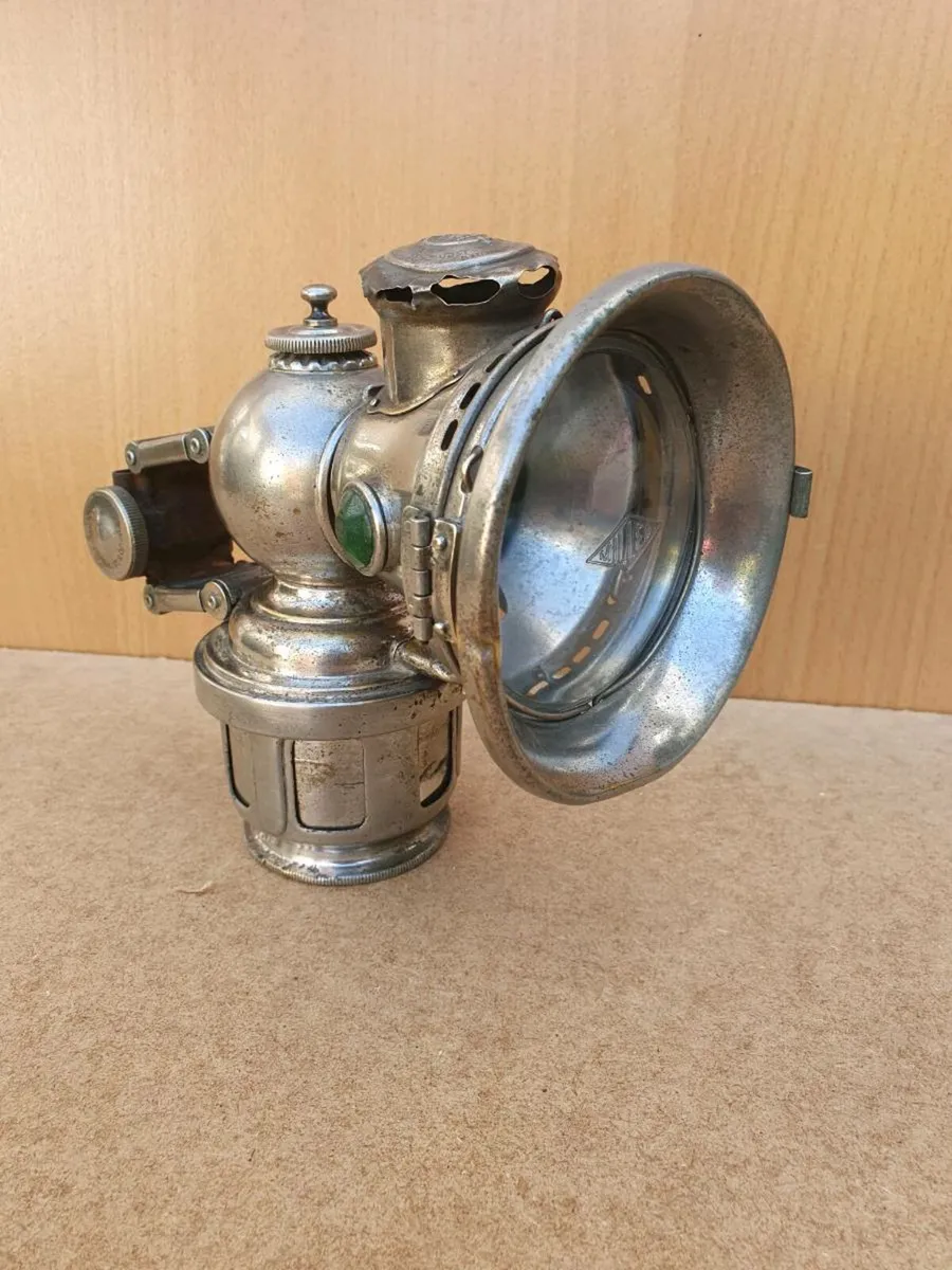 Carbide lamp  Joseph lucas postage included in pri - Image 1