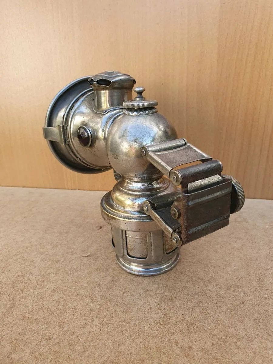 Carbide lamp  Joseph lucas postage included in pri - Image 3