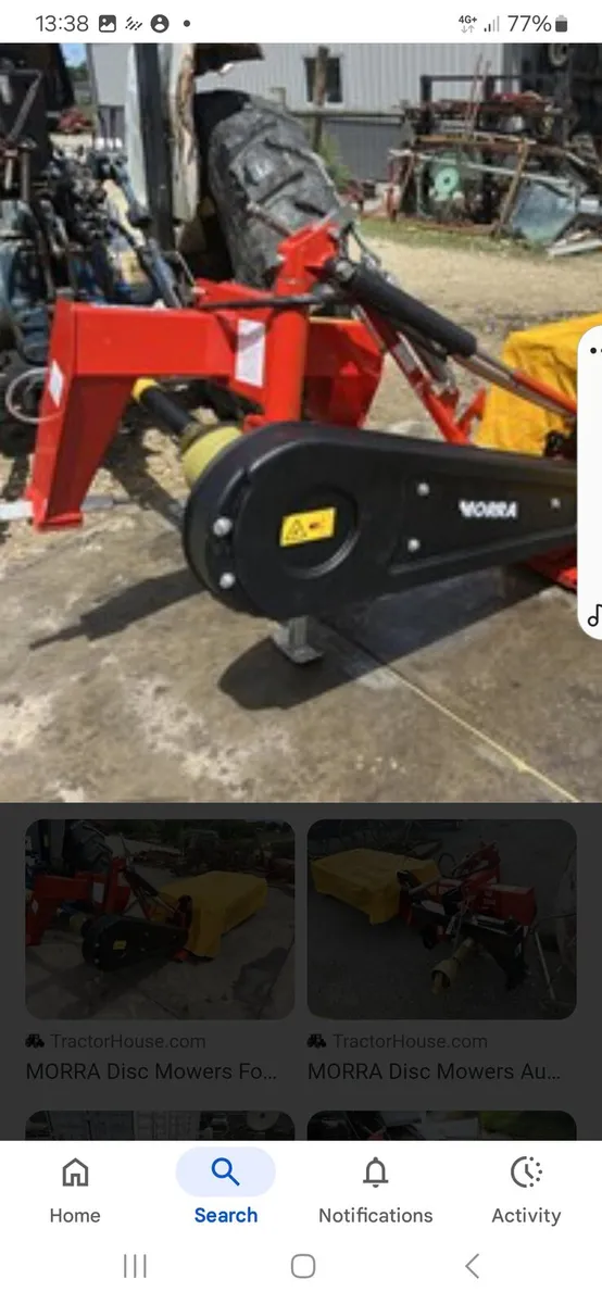 Fort mower parts - Image 1