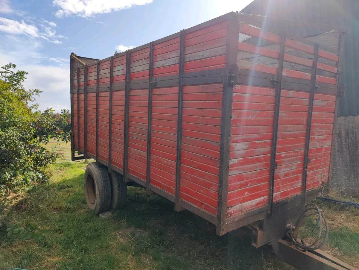 Timber Silage Trailer - 16ft x 8ft - Image 3