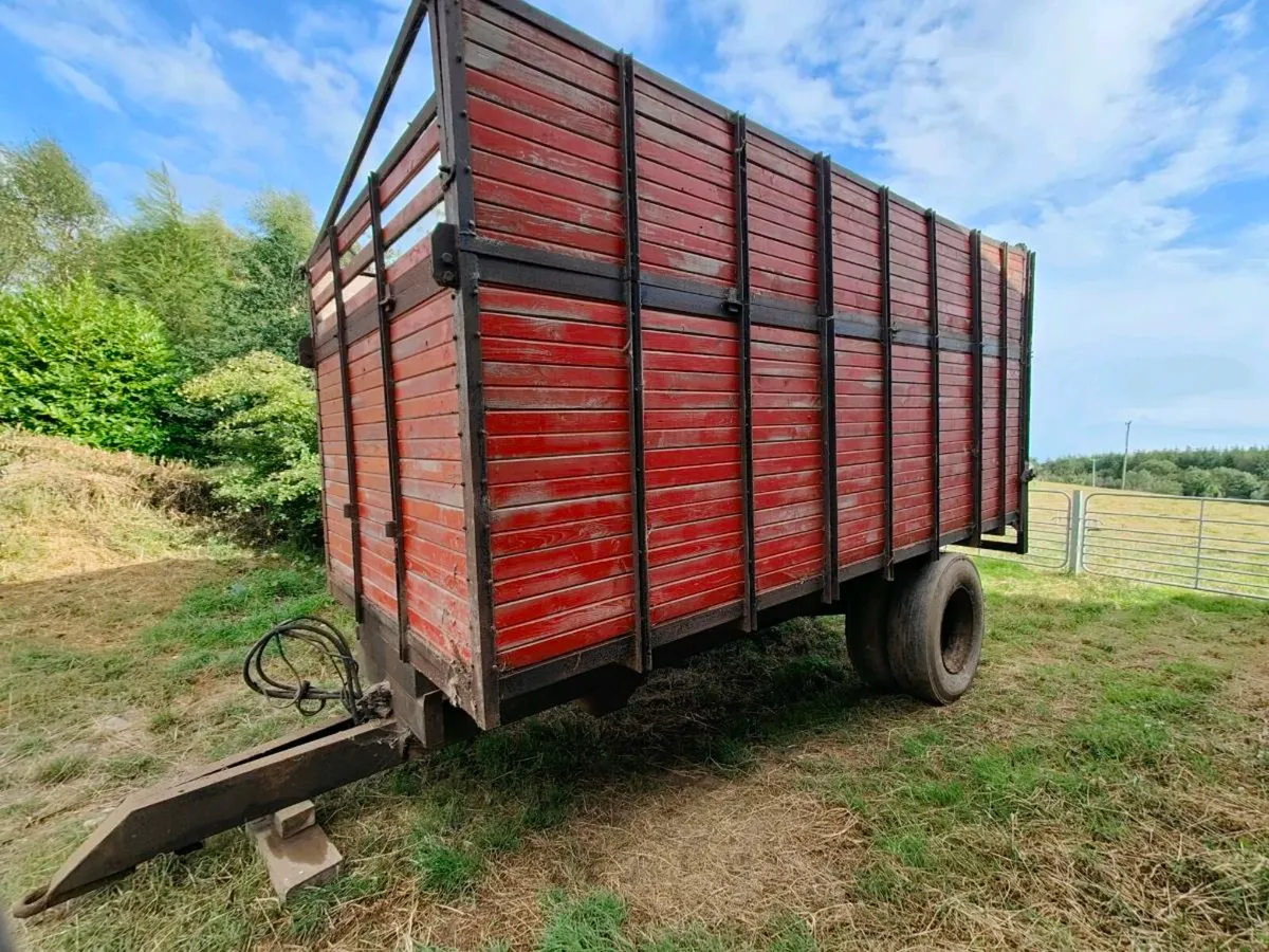 Timber Silage Trailer - 16ft x 8ft - Image 1