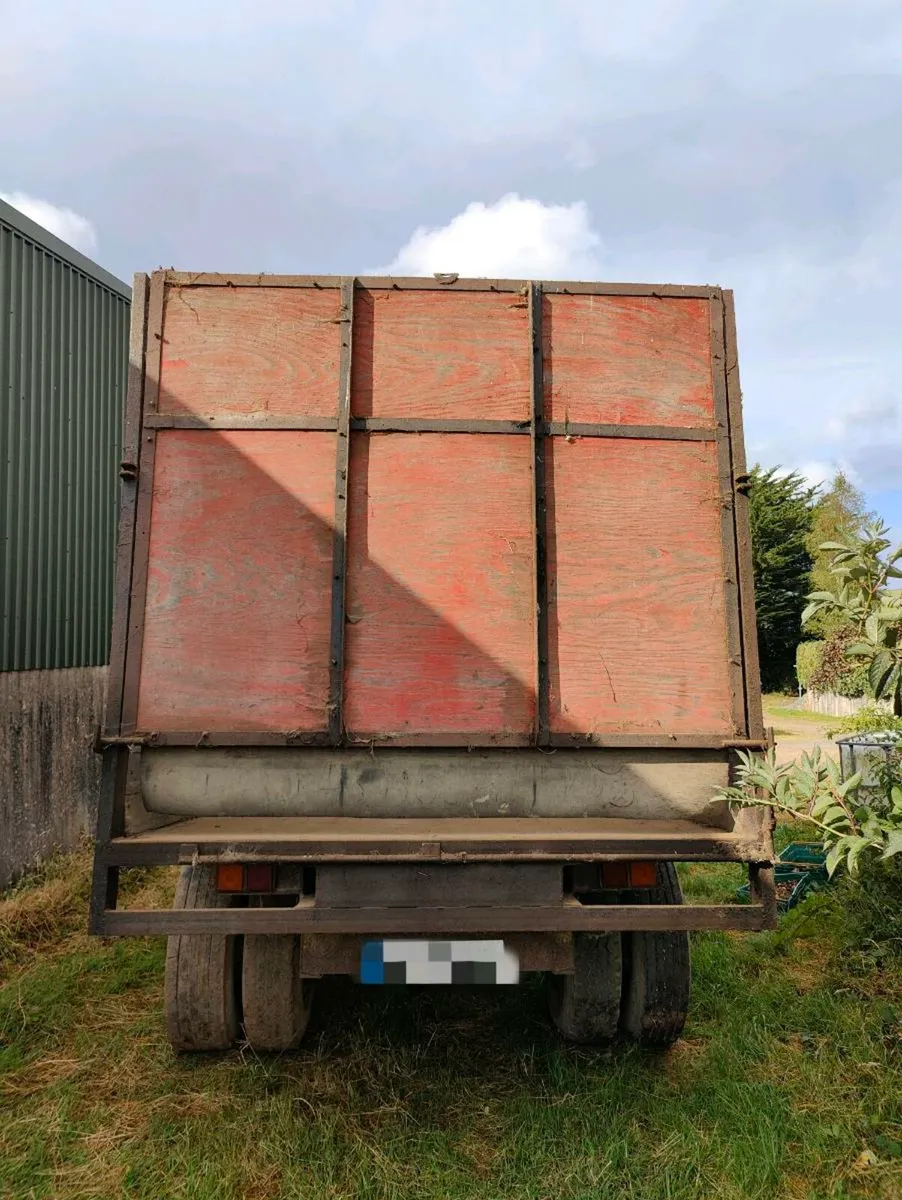 Timber Silage Trailer - 16ft x 8ft - Image 4