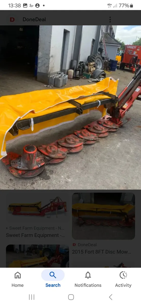 Fort mower parts - Image 2