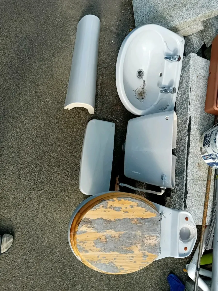Toilet and sink - Image 1