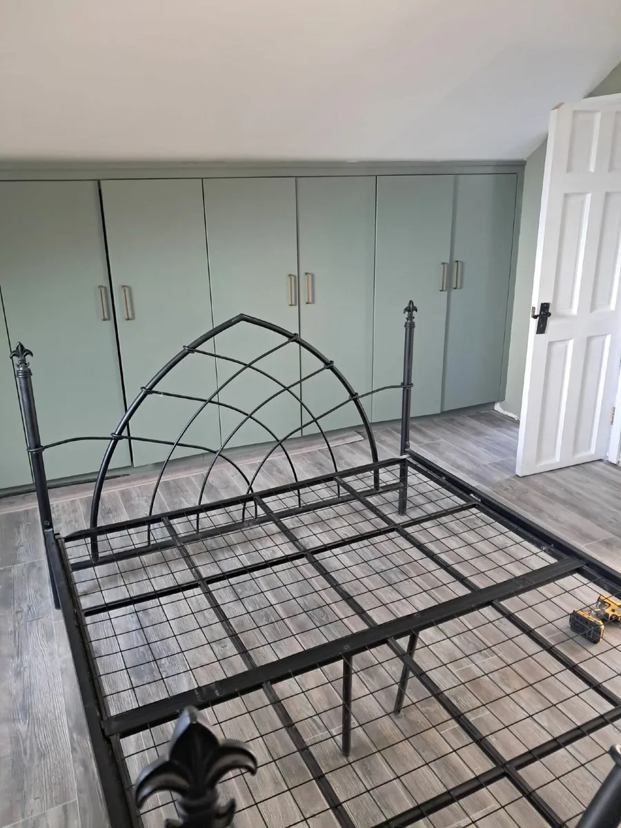 Double Bed Metal Frame - Image 1