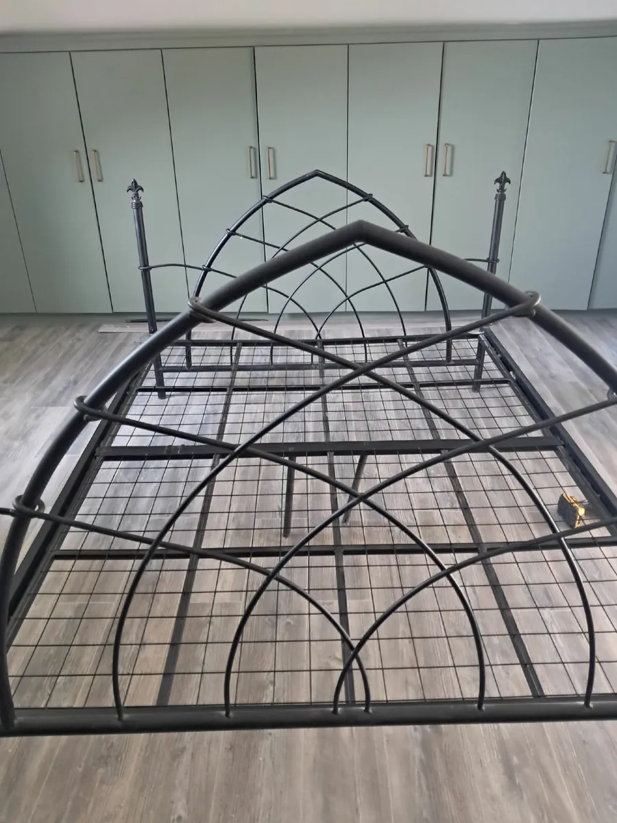 Double Bed Metal Frame - Image 2