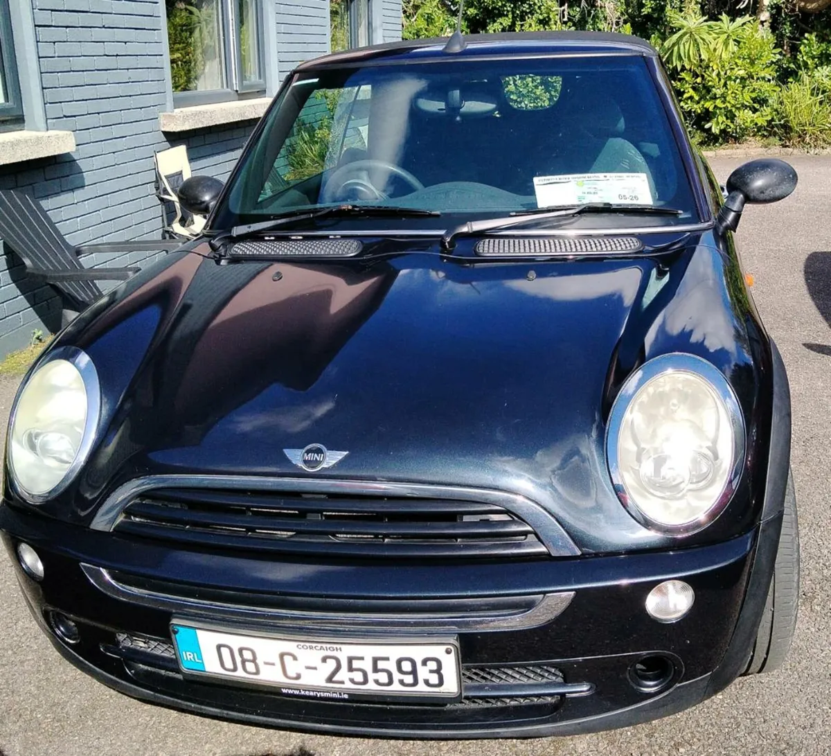 MINI COOPER BLACK CONVERTIBLE NEW NCT - Image 1