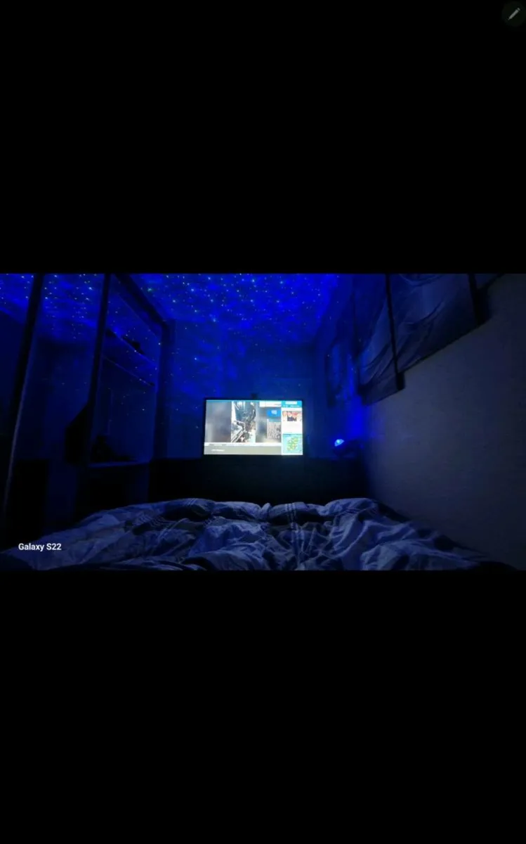 Double bed with tv - Image 2