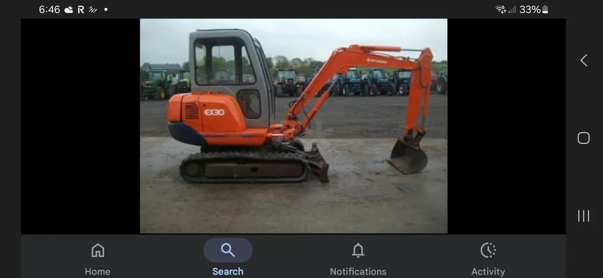 Hitachi EX30 - 2 Kubota V1505 diesel engine - Image 1