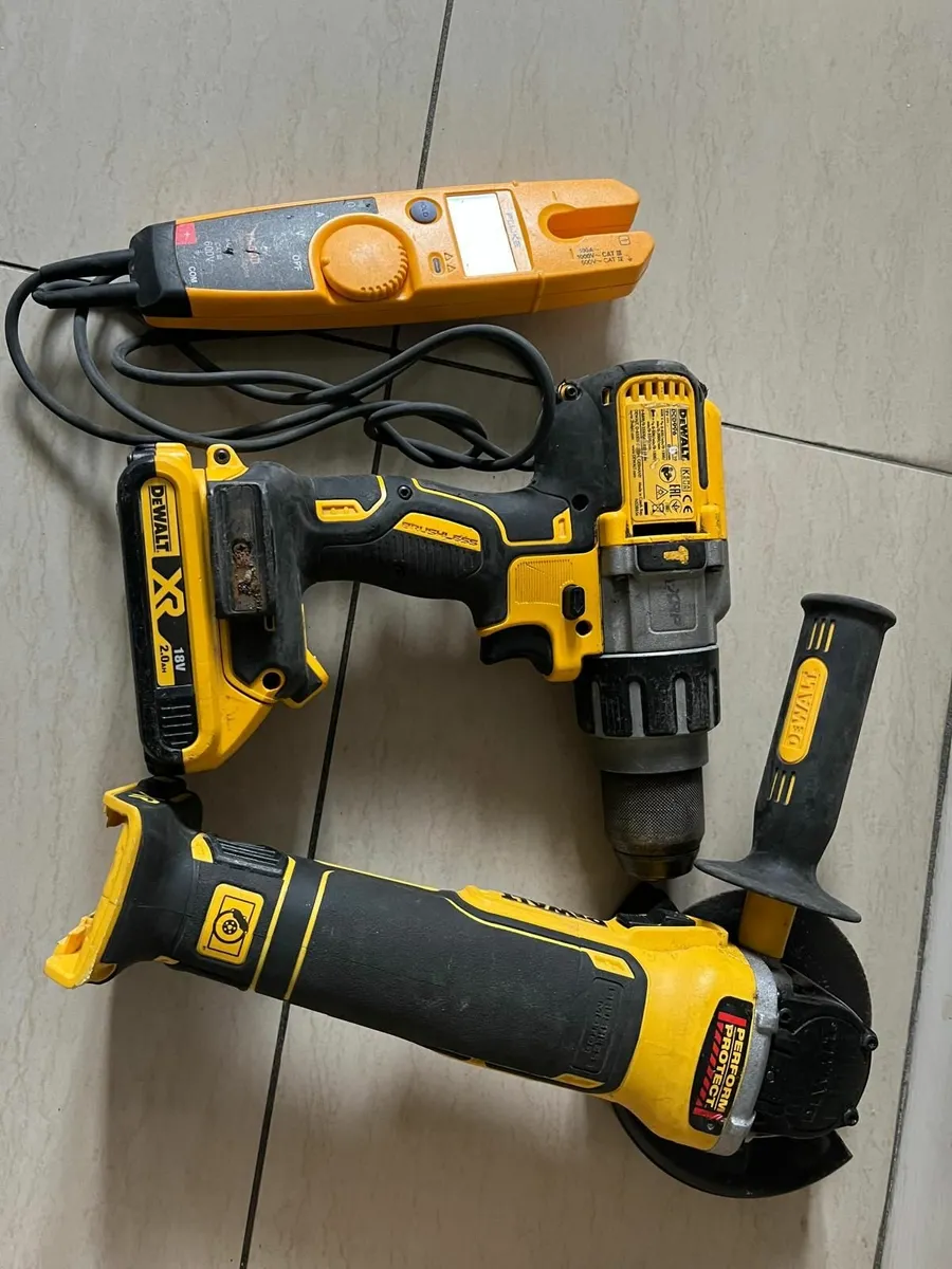 Angle Grinder, Fluke, DEWALT XR - Image 2