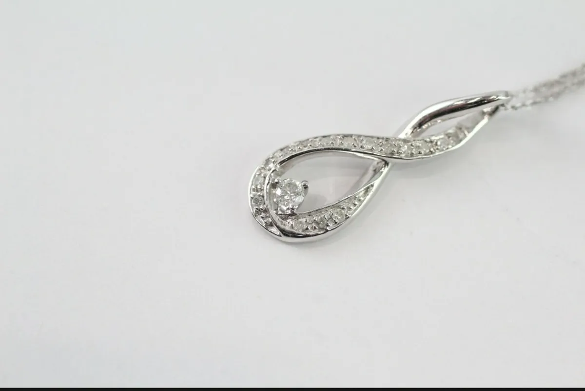 White gold necklace - Image 4