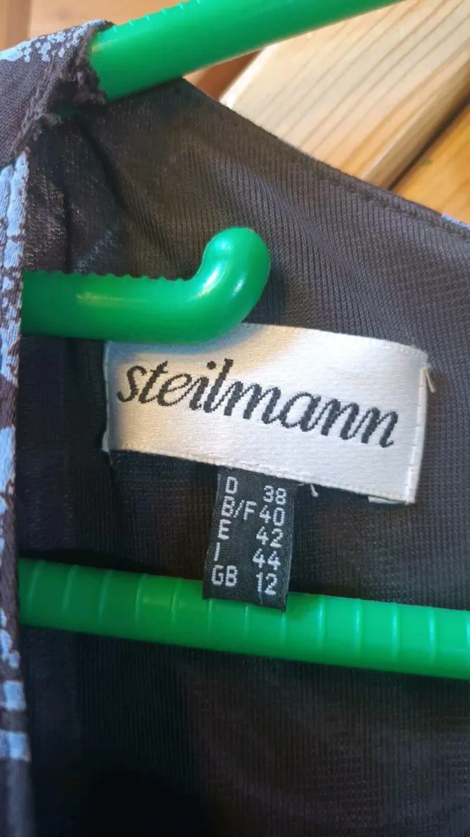 Steilmann dress sz 12, Vintage, D18 post 6e - Image 3